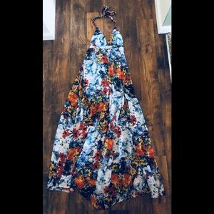 Gorgeous, flowy dress. Purchased at Vici.